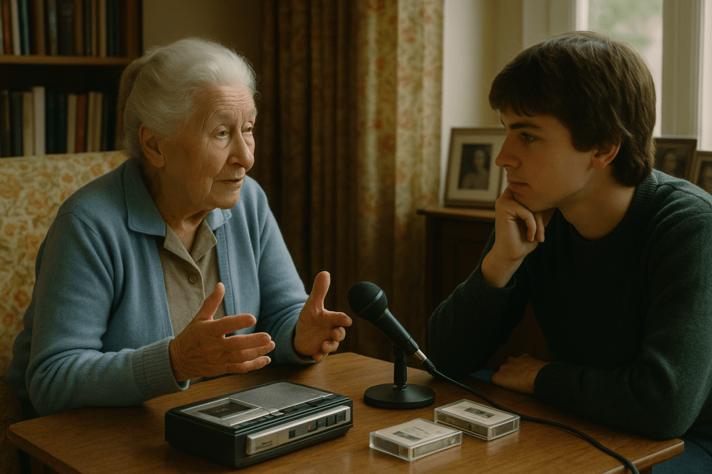 Elisabeth bréant interviewé par son petit-fils Éric messin sur le parcours de vie de ses parents en Indochine au début du 20e siècle.